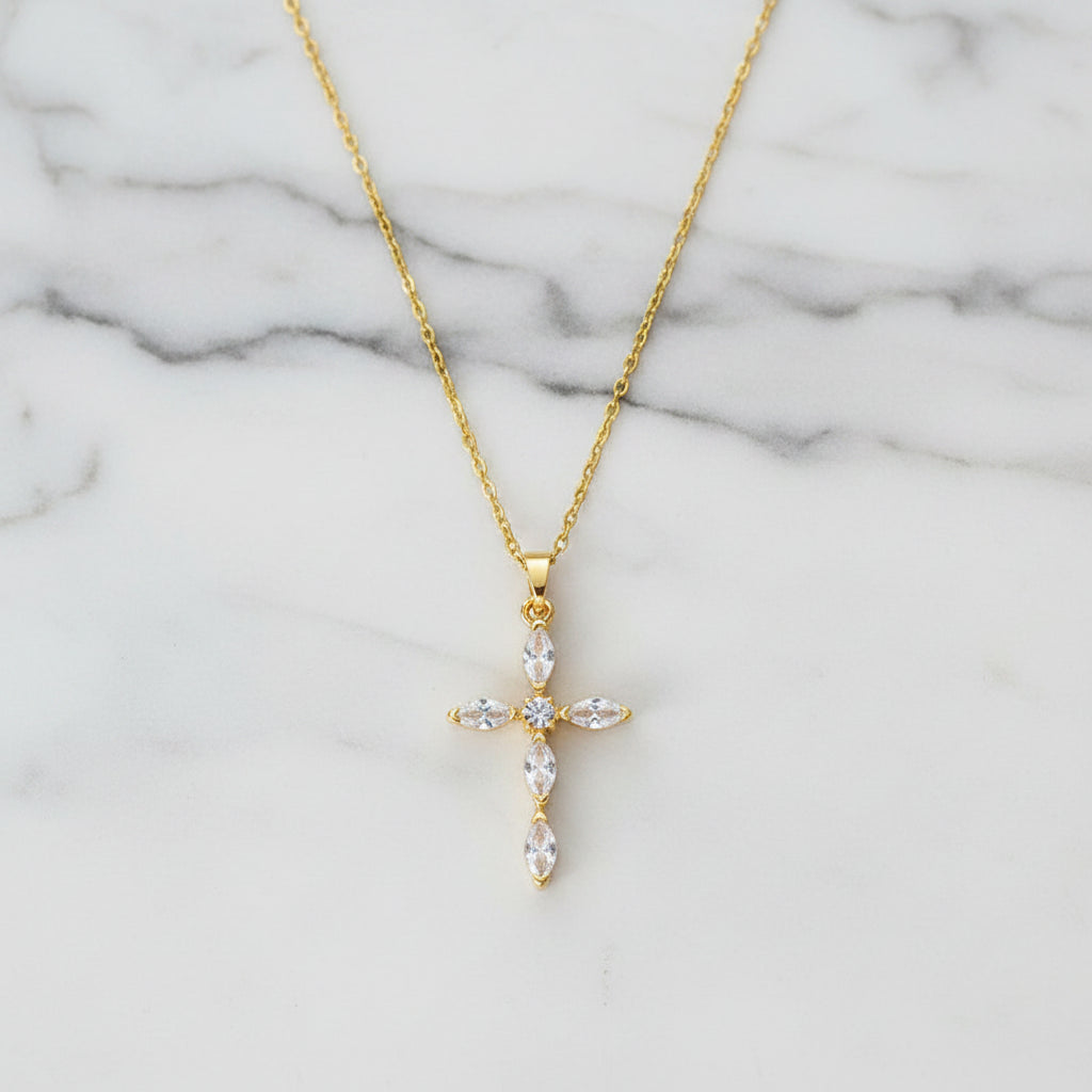 Aionio Necklace (Cross)
