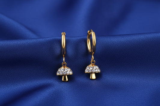 Mushroom Earrings