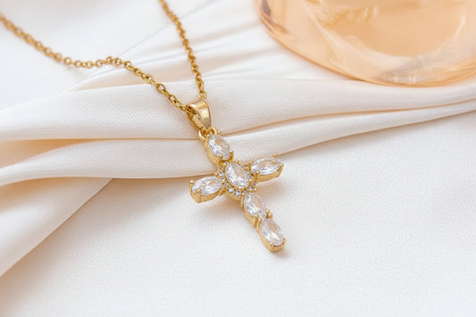 Asma Necklace (Cross)