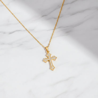 Lampsi Necklace (Cross)