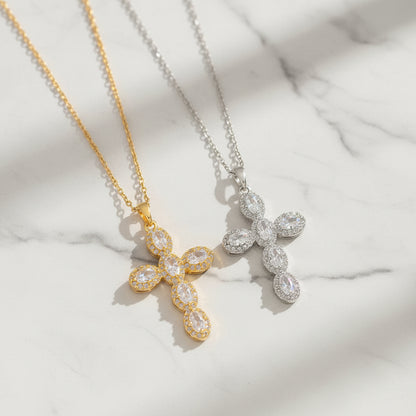 Evodia Necklace (Cross)