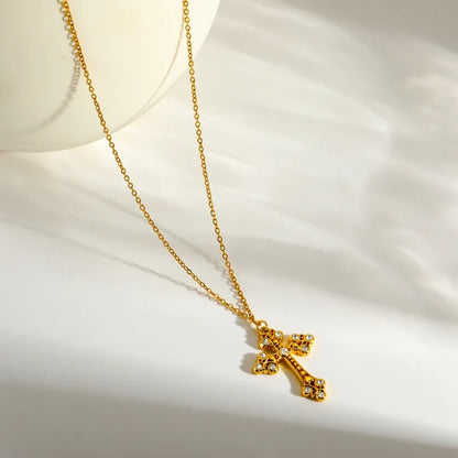 Kyklades Necklace (Cross)