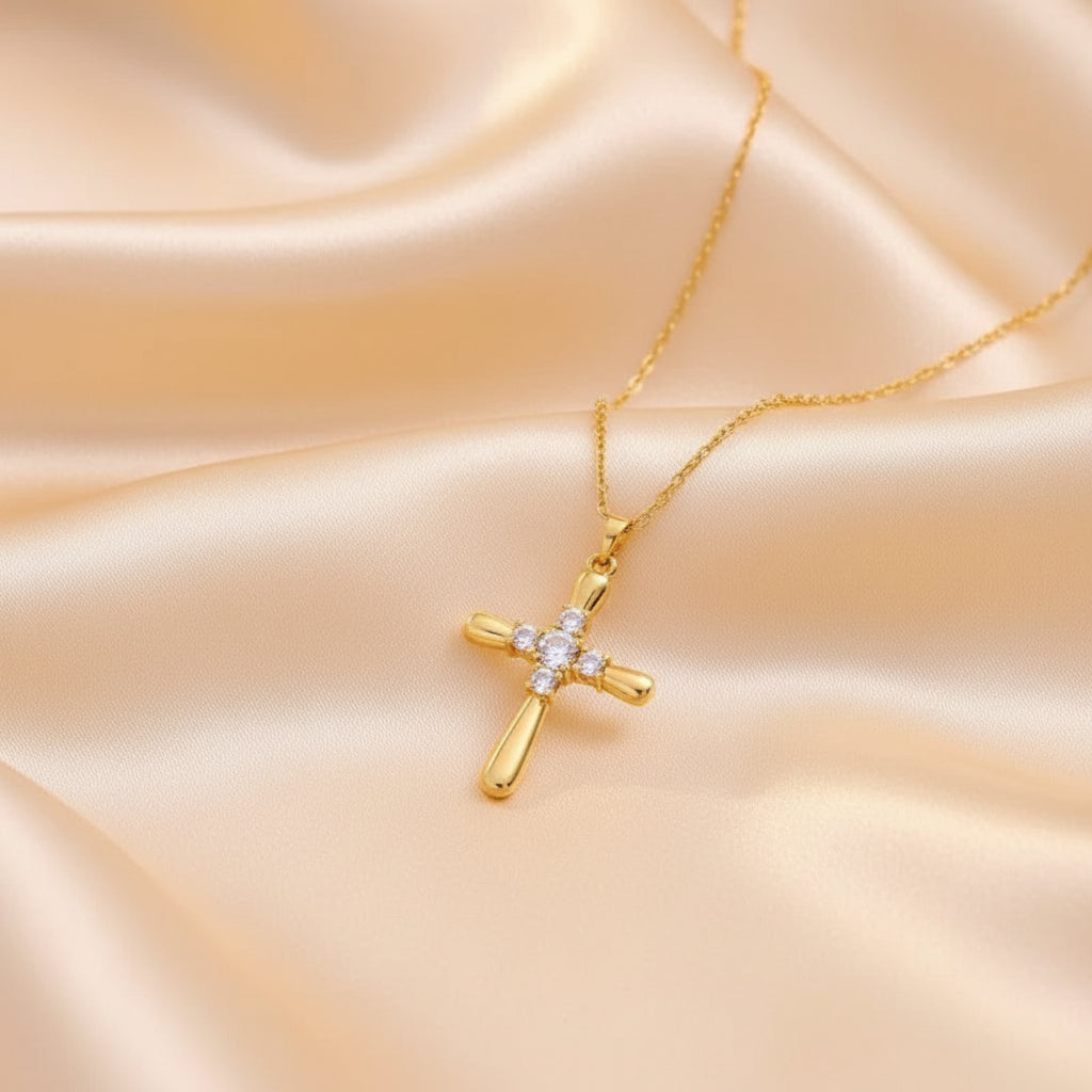 Zahra Necklace (Cross)