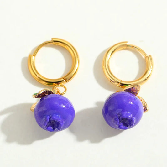 Blueberry Earrings