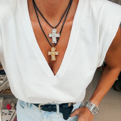 Triumph Necklace (Cross)