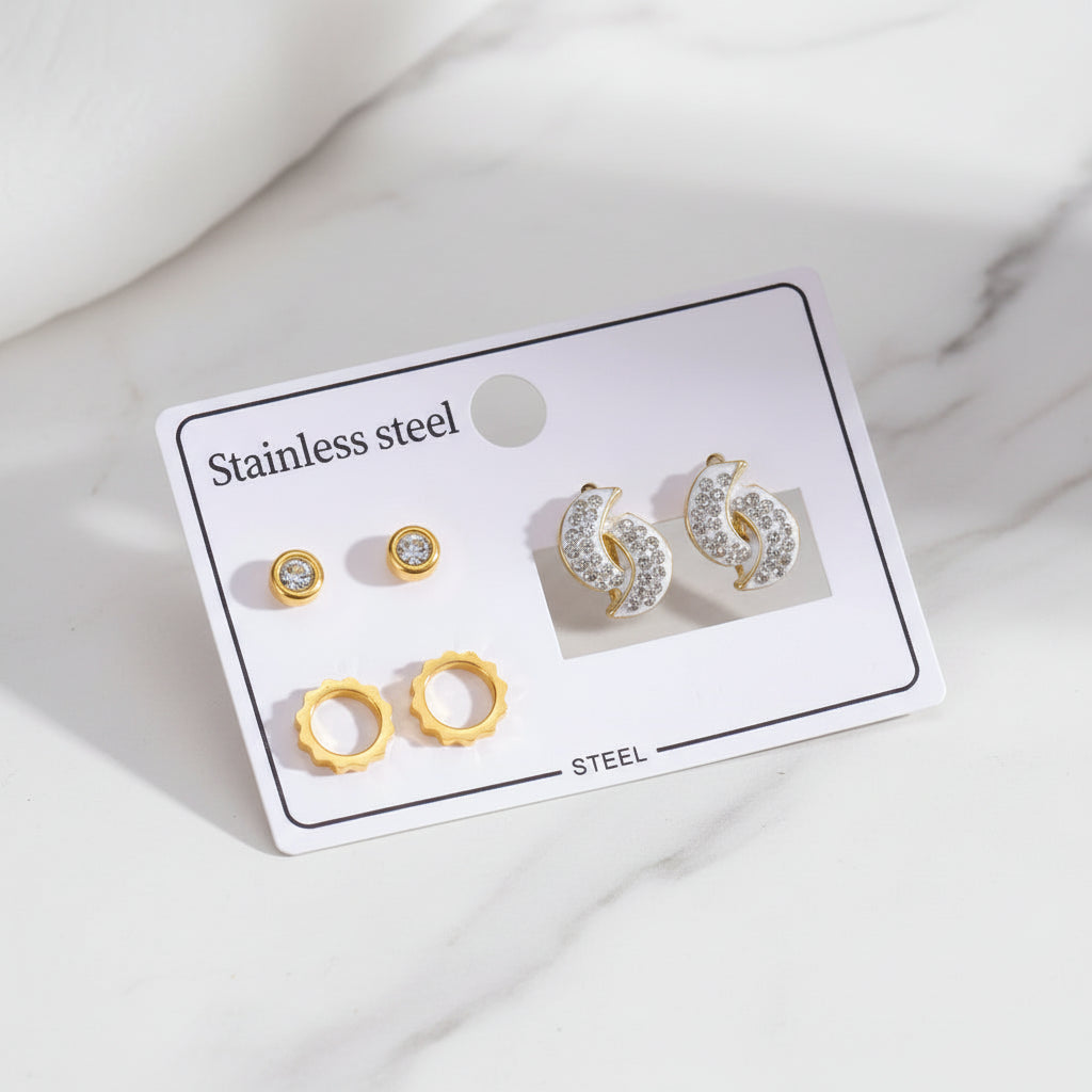 Lefko Earrings set