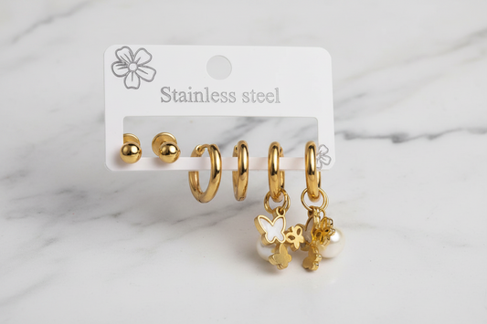 Petalouda Earrings set