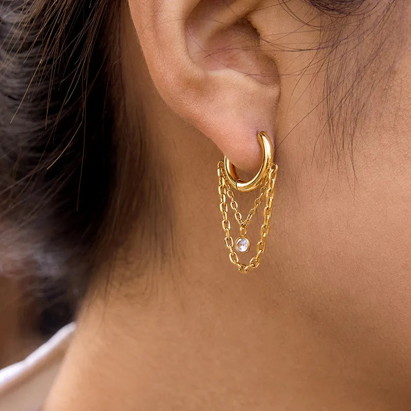 Coral Earrings