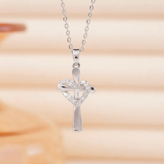 Love Cross Necklace
