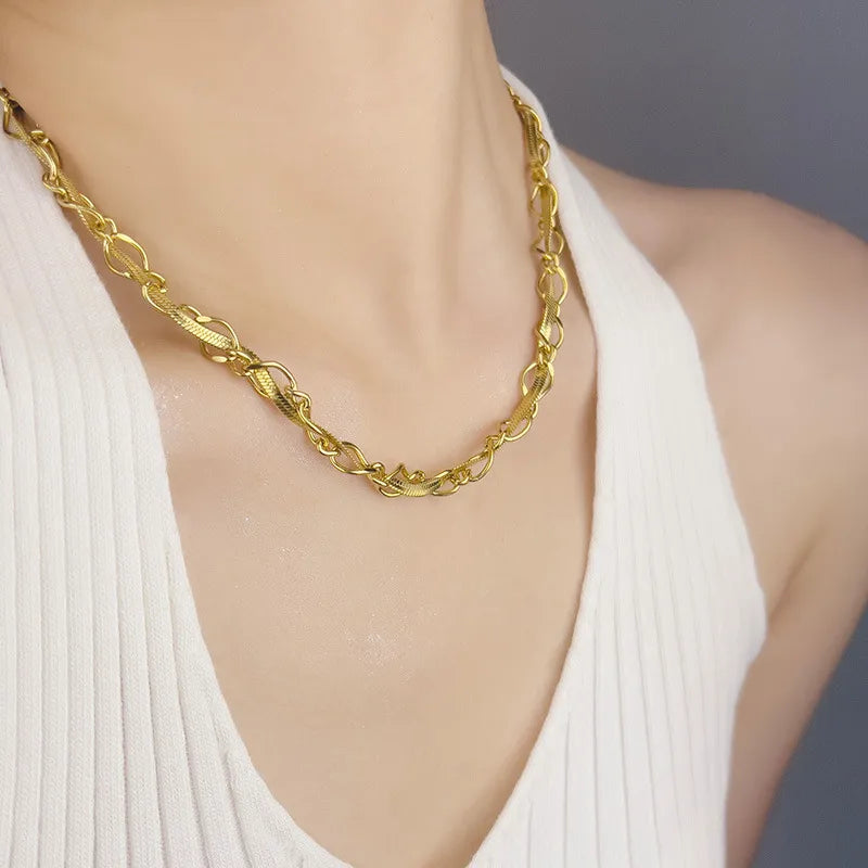 Ochre Necklace & Bracelet (Set)