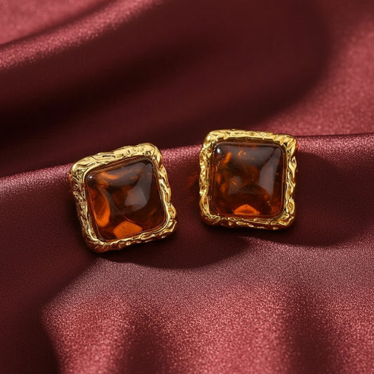 Copper Woods Earrings