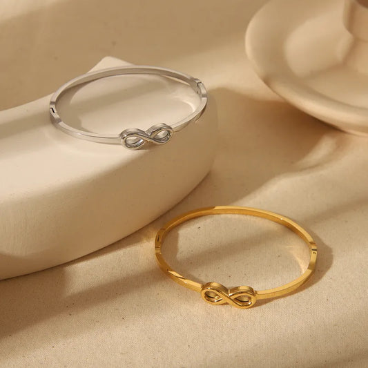 Infinity Bangle Bracelet