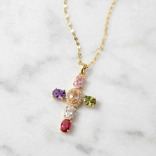 Kyma Cross Necklace