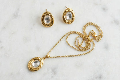 Vasilissa Necklace & Earrings