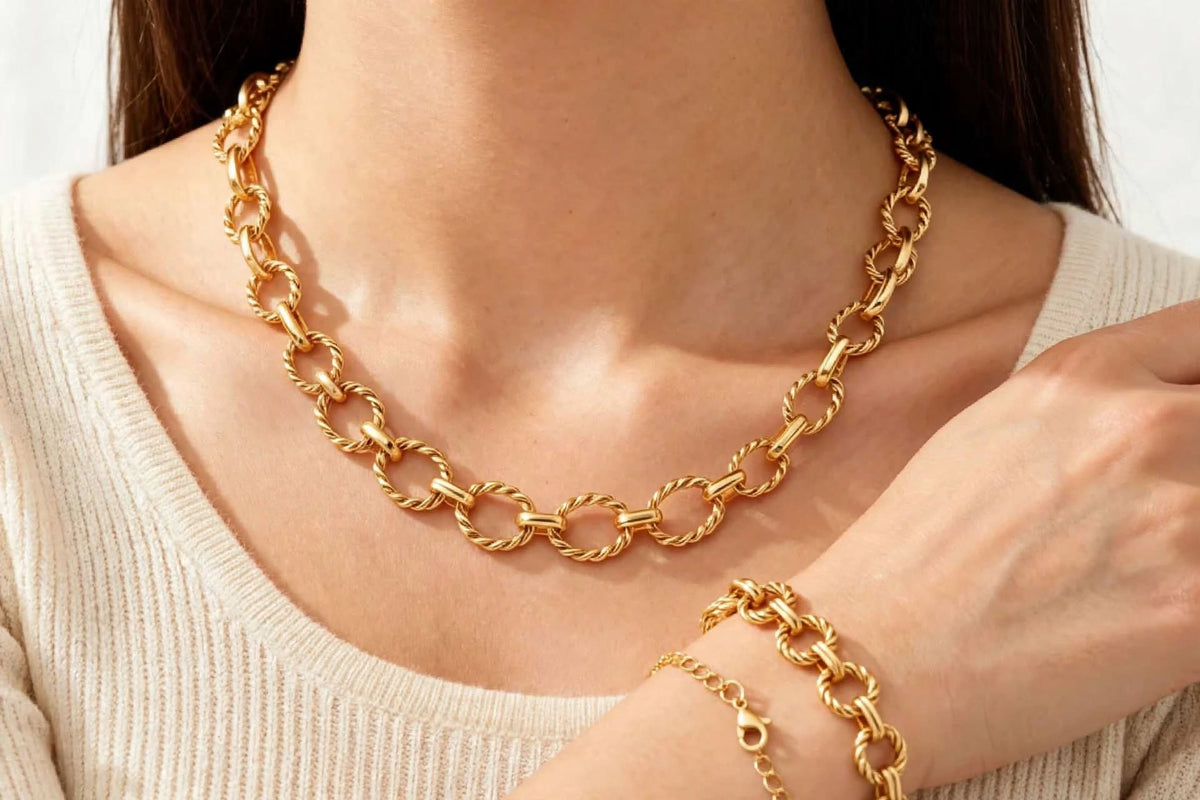 Amfitriti Necklace & Bracelet