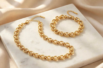 Amfitriti Necklace & Bracelet