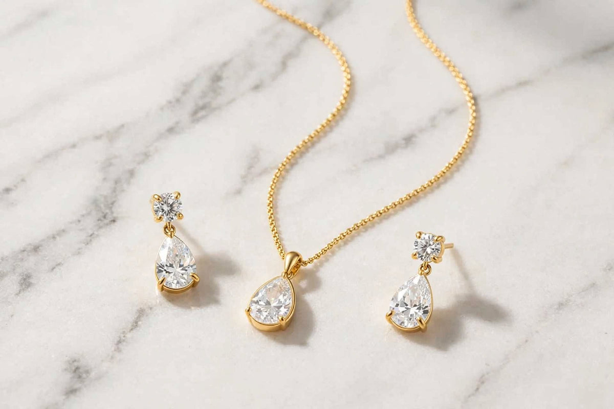 Anemelia Necklace & Earrings