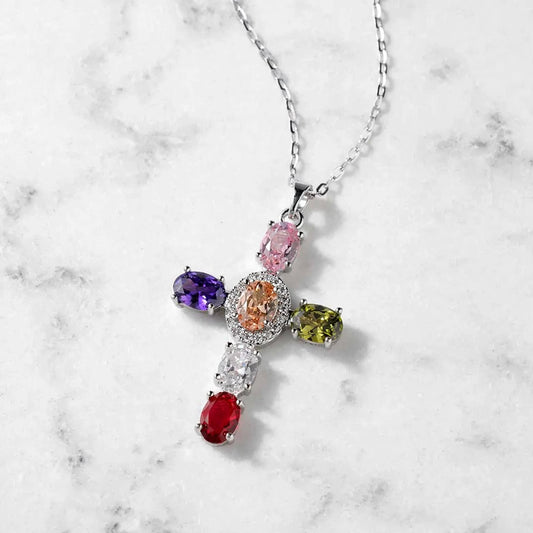 Kyma Cross Necklace